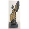 Image 3 : Angel Sits on Celestial Throne Bronze Sculpture