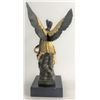 Image 4 : Angel Sits on Celestial Throne Bronze Sculpture