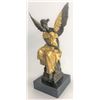 Image 9 : Angel Sits on Celestial Throne Bronze Sculpture