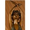 Image 2 : Tall Ballerina Dancer Bronze Sculpture