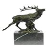 Image 1 : Male Deer in Forest Stag Statue