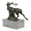 Image 8 : Male Deer in Forest Stag Statue
