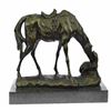 Image 3 : Dog and a Horse Friendship Bronze Sculpture