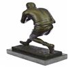 Image 4 : Rugby Player Bronze Sculpture