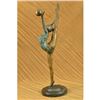 Image 2 : Gymnast Balancing Ball Bronze Sculpture