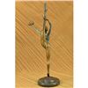 Image 3 : Gymnast Balancing Ball Bronze Sculpture
