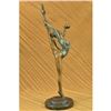 Image 4 : Gymnast Balancing Ball Bronze Sculpture