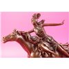 Image 1 : Amazon Warrior Ride Horse Bronze Sculpture