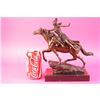 Image 2 : Amazon Warrior Ride Horse Bronze Sculpture