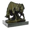 Image 1 : Charging Bull Bronze Sculpture