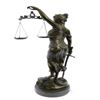 Image 7 : Blind Justice Lady Bronze Sculpture