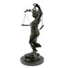 Image 8 : Blind Justice Lady Bronze Sculpture