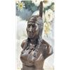 Image 6 : Warrior Chief Bust Bronze Sculpture