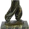 Image 3 : Amazing Little Indian Boy Server Bronze-Bone Sculpture