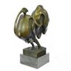Image 7 : Modern Abstract Charging Bull Bronze Sculpture