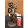 Image 5 : Bouncy Happy Cherub Angel Bronze Sculpture