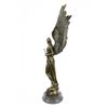Image 3 : Female Knight Warrior with Sword Bronze Sculpture