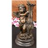 Image 1 : Cherub Angel Bronze Sculpture