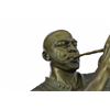 Image 3 : Trumpet Player Bronze Sculpture