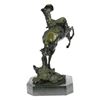 Image 3 : Bronco Buster Bronze Sculpture