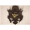 Image 2 : AUTHENTIC WWII ARMY BRASS EAGLE CREST