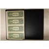 Image 2 : 4-2009 UNCUT $1 FRN BILLS IN BLACK FOLIO