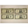 Image 1 : 4-1957 $1 SILVER CERTIFICATES BLUE SEALS