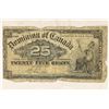 Image 1 : 1900 TWENTY FIVE CENT CANADA FRACTIONAL CURRENCY