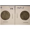 Image 1 : 1929 & 1929-S STANDING LIBERTY QUARTERS