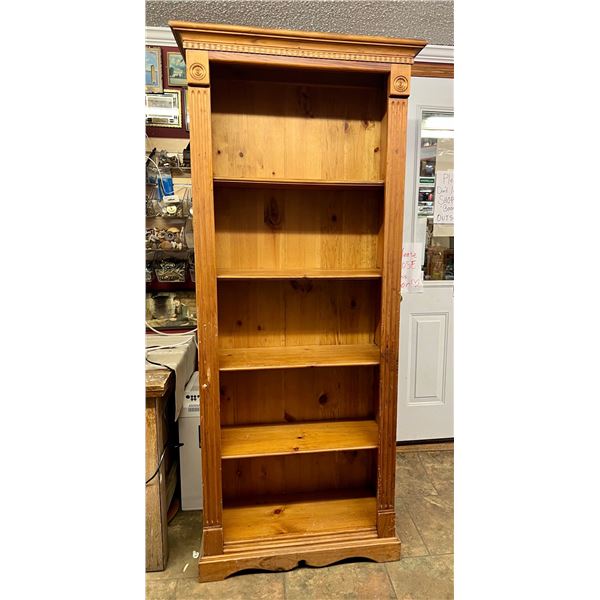 SOLID PINE BOOKSHELF