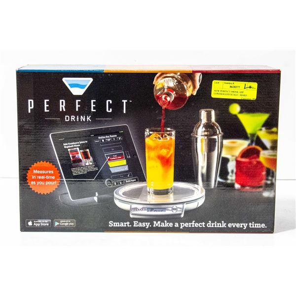 NEW PERFECT DRINK APP CONTROLLED SCALE - MAKE