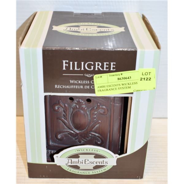 AMBI ESCENTS WICKLESS FRAGRANCE SYSTEM