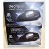 Image 1 : PAIR OF NEW BLACK STEAMPLY TRAVEL STEAMERS