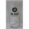 Image 4 : CASE(24) OF NEW 16OZ BIG ROCK BREWERY GLASSES