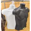 Image 1 : LOT OF 2 HANGING MALE TORSO DISPLAYS