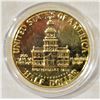 Image 1 : 24KT GOLD PLATED US HALF DOLLAR 1776-1976