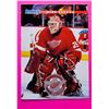 Image 1 : 3)  FROM 1996, MIKE VERNON HOCKEY CARD.