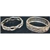 Image 1 : 2 VINTAGE HINGED BRACELETS