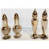 Image 1 : 2 SETS OF SILVER PLATED SALT & PEPPER SHAKERS