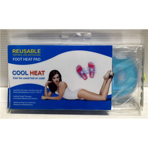 COOL HEAT REUSABLE FOOT HEAT PAD KIT - IN STYLE