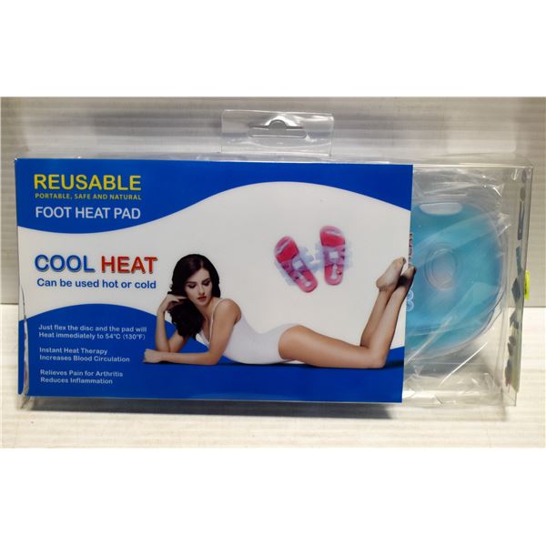 COOL HEAT REUSABLE FOOT HEAT PAD KIT - IN STYLE