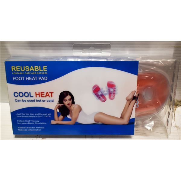 COOL HEAT REUSABLE FOOT HEAT PAD KIT - IN STYLE