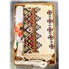 Image 1 : VINTAGE UKRANIAN CROSS STITCH DOILLIES ALL TOGETHE