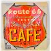 Image 1 : ROUTE 66 14" CAFE CLOCK