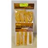 Image 1 : 4 PIECE BAMBOO KITCHEN SET