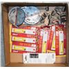 Image 1 : LOT OF ASSORTED GRIND DISCS, INSULATION BLADES +
