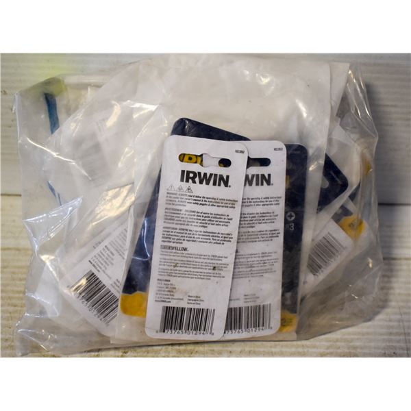 LOT OF IRWIN DRILL BIT TIPS