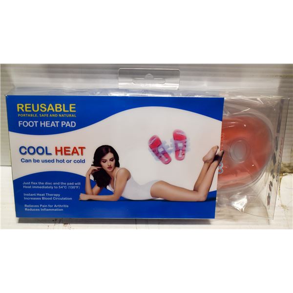 COOL HEAT REUSABLE FOOT HEAT PAD KIT - IN STYLE