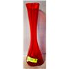Image 1 : TALL ART GLASS VASE