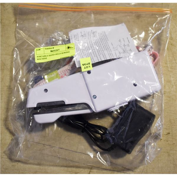 PORTABLE HAND HELD SEWING MACHINE